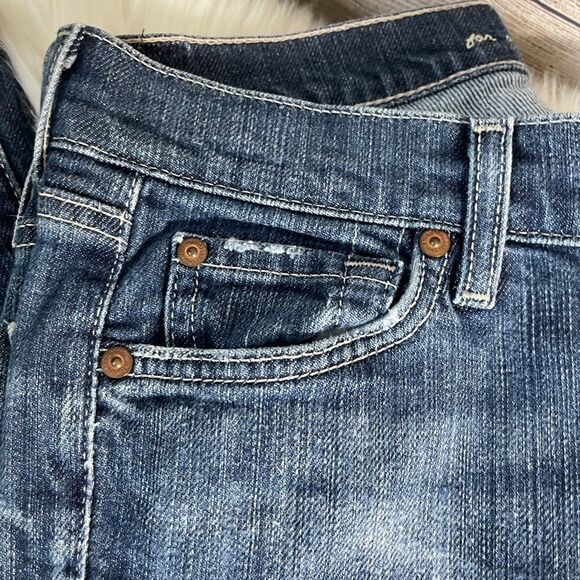 7 For All Mankind Mid Rise Original Bootcut Jeans Sz 26 - Picture 11 of 11